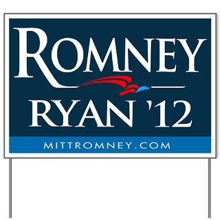 Com Gifts   Yard Signs  Romney   Ryan 12 Yard Sign