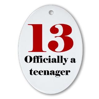 13 Gifts  13 Home Decor  13 Teenager Oval Ornament