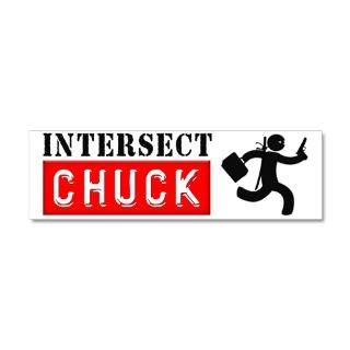 Action Gifts  Action Wall Decals  INTERSECT Chuck Ninja Man 42x14