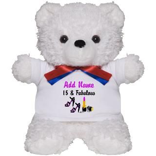 PERSONALIZED 15 YR OLD Teddy Bear for $18.00