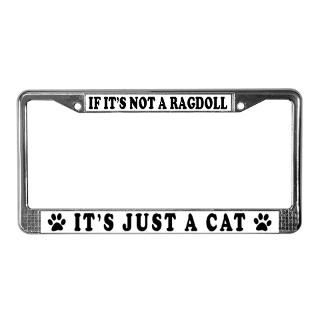 Ragdoll Cats License Plate Frame for $15.00