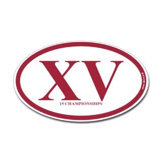 XV 15 Championships Decal for $4.25