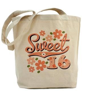 16 Gifts  16 Bags  Pretty Pink Sweet 16 Tote Bag