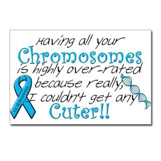 Chromosome 18 Deletion Postcards (Package of 8) for $9.50