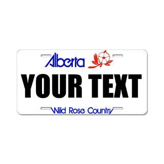 Alberta Customizable License Plate for $19.50