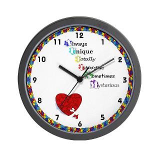 Autism Wall Clock for $18.00