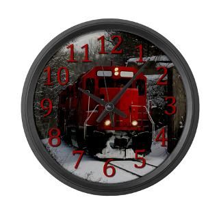 Train Locomotive Jumbo 17 Wall Clock. for $40.00