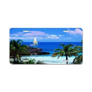 Eleuthera Point Bahanas Aluminum License Plate for $19.50