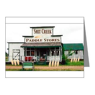 Adult Note Cards  Shits Creek Paddle Store Note Cards (Pk of 20