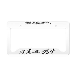 Triathelution License Plate Holder for $19.50