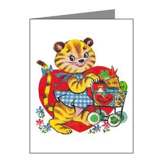 Cat Gifts  Cat Note Cards  Market Note Cards (Pk of 20)