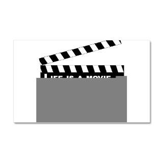 Actor Gifts  Actor Wall Decals  Life is a movie   35x21 Wall Peel