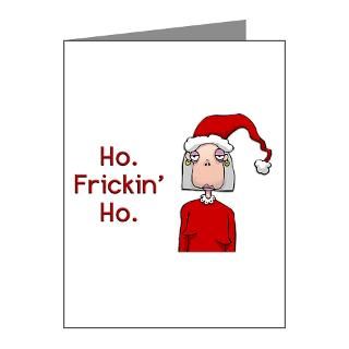  Angry Lady Note Cards  Ho Frickin Ho Note Cards (Pk of 20