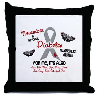 Diabetic Pillows Diabetic Throw & Suede Pillows  Personalized