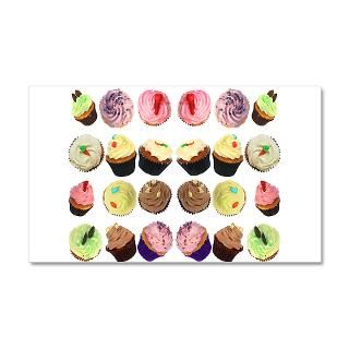 Cake Gifts  Cake Wall Decals  Cupcakes 38.5 x 24.5 Wall Peel