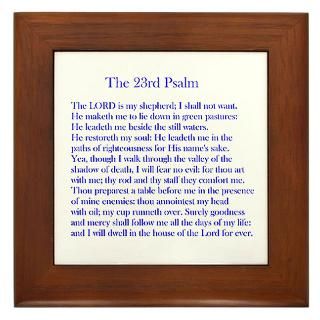 The 23rd Psalm  RALLEY stained glass designs on gifts and t shirts
