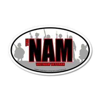 Window Wall Decals  The Nam Brothers 38.5 x 24.5 Oval Wall Peel