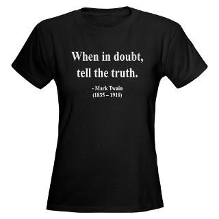 shirts  Mark Twain 24 Womens Dark T Shirt