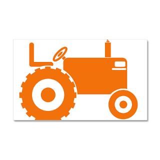 Allis Chalmers Wall Decals  Orange Tractor 38.5 x 24.5 Wall Peel