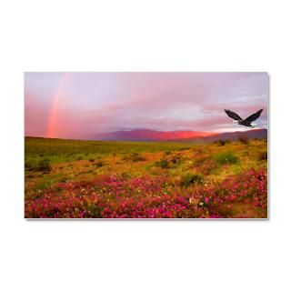 Art Wall Decals  Flowering Meadow   I am with 38.5 x 24.5 Wall Peel