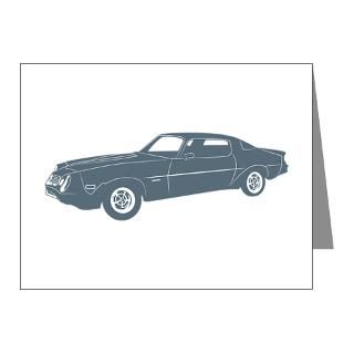 Muscle Car Chevrolet Chevy Thank You Note Cards