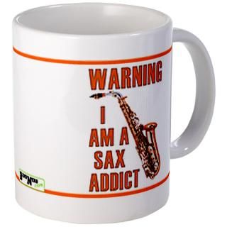 Sax Addict Mug  BandNerd    Sax Addict  BandNerd    Sax