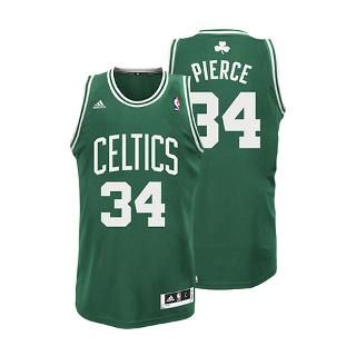 Paul Pierce Green adidas Revolution 30 Swingman Boston Celtics Jersey