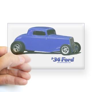 34 Ford Rectangle Decal for $4.25