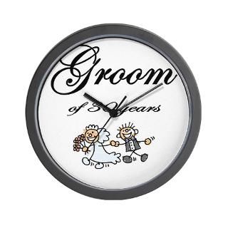 Groom of 30 Years Wall Clock for $18.00
