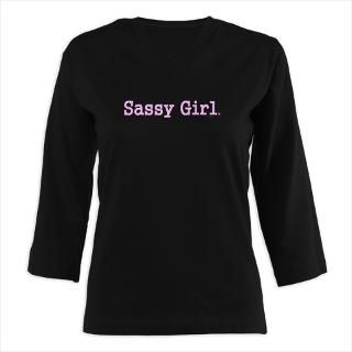 sassygirlmino.png 3/4 Sleeve T shirt (Dark)