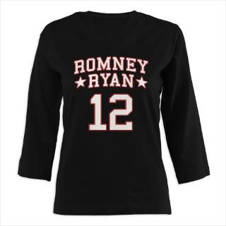 Romney Ryan 12 Womens Long Sleeve Shirt (3/4 Sleeve) by tshirtjournal