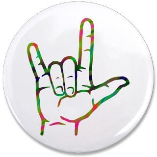 American Sign Language Gifts  American Sign Language Buttons