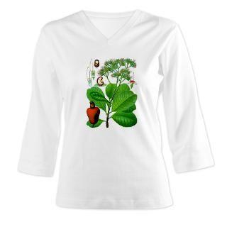 botanical cashew 3 4 sleeve t shirt $ 34 99