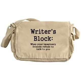 Writers Block Messenger Bag for $37.50