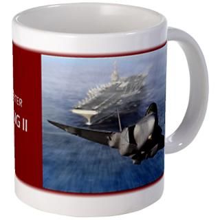 Aircraft Gifts  Aircraft Drinkware  F 35 Lightning II Mug