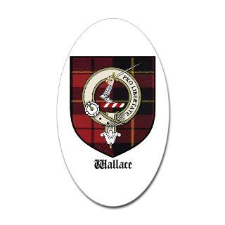 Wallace Family Crest Stickers  Car Bumper Stickers, Decals