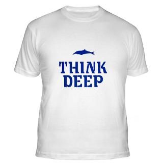 42 Think Deep Dolphin Hitchhikers Shirt