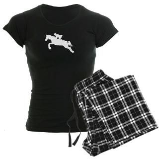 Horse Jumping Silhouette Pajamas for $44.50