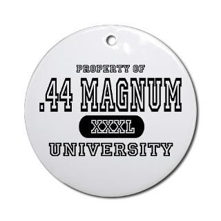 44 Magnum University Ornament (Round) for $12.50