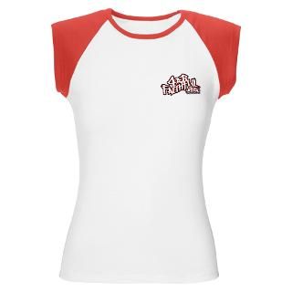 San Diego 49er Faithful Womens Cap Sleeve T Shirt