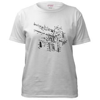 1911 A1 T shirts  .45 AUTO Womens T Shirt