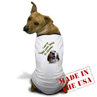 Canine Gifts  Canine Pet Apparel  Christmas ECS Dog T Shirt
