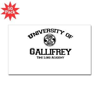 University of Gallifrey Rectangle Sticker 50 pk)