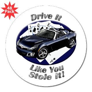 Saturn Sky 3 Inch Lapel Sticker (48 pk) Sticker by hotcarshirts