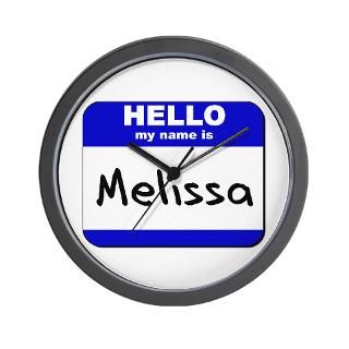 Heart Melissa Clock  Buy I Heart Melissa Clocks