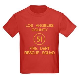 Squad 51 Emergency Kids Dark T Shirt