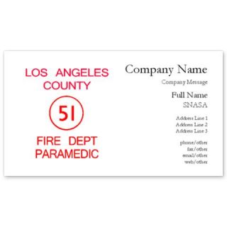 Emergency Squad 51 Business Cards by Admin_CP1354248  510376227