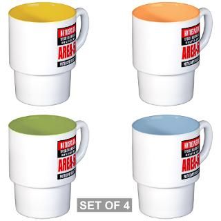 AREA 51 Stackable Mug Set (4 mugs)