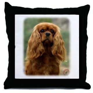 King Charles Cavalier Pillows King Charles Cavalier Throw & Suede