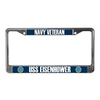 CVN 69 USS Eisenhower License Plate Frame